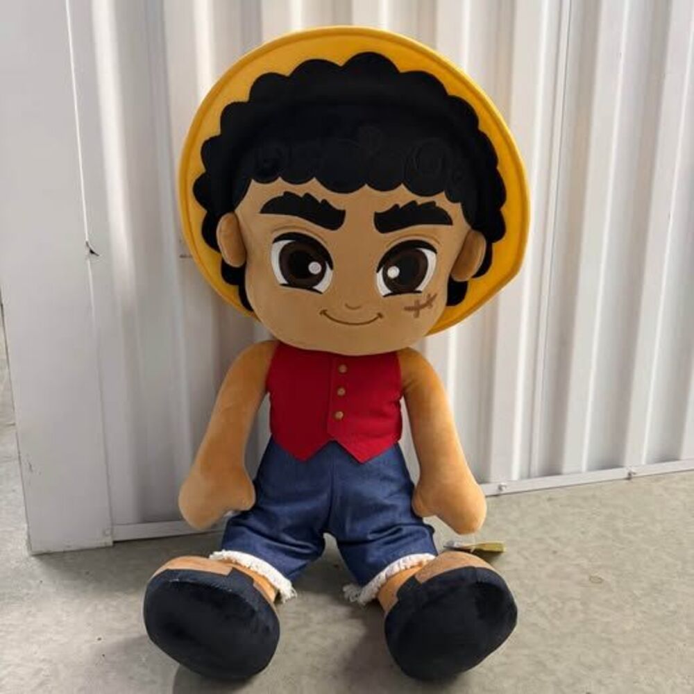 NWT One Piece Monkey D. Luffy Jumbo Plush 21" Large Anime Collectible
